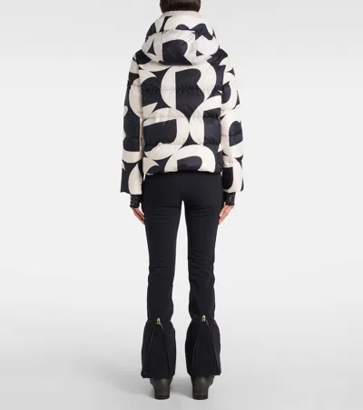 Bogner Maja Printed Down Ski Jacket In Multi