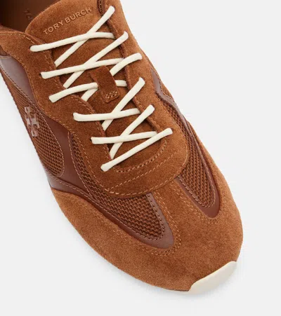 Tory Burch Field Sneakers In Brown