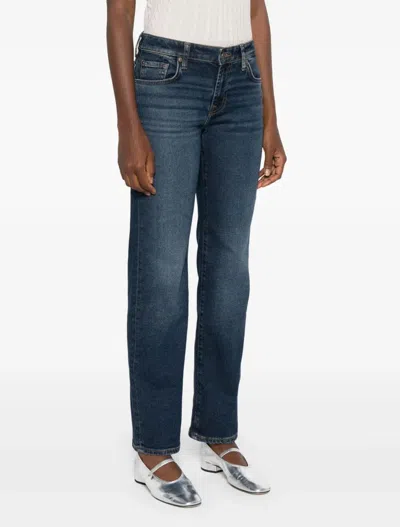 7 For All Mankind Jeans Blue In Blue