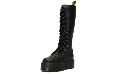 Dr. Martens (wmns) Dr.martens 1b60 Max Hardware Leather Extra High Boots 'black'