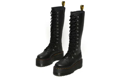 Dr. Martens (wmns) Dr.martens 1b60 Max Hardware Leather Extra High Boots 'black'