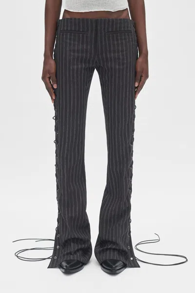 Ann Demeulemeester Kel Slim Fit Bootcut Trousers In Multi