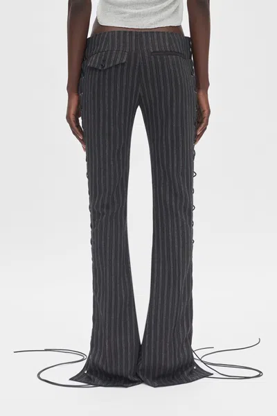 Ann Demeulemeester Kel Slim Fit Bootcut Trousers In Multi