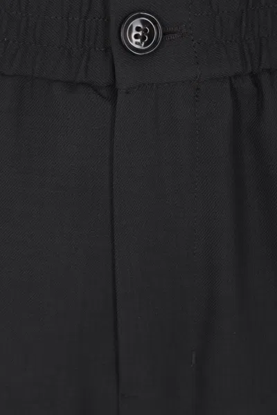 Ami Alexandre Mattiussi Ami Paris Trousers In Black