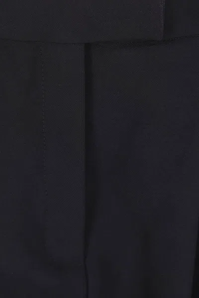 Francesco Murano Pleated Trousers In Black