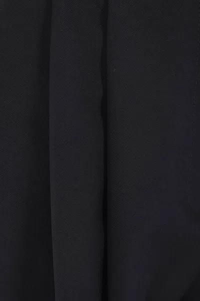Francesco Murano Pleated Trousers In Black