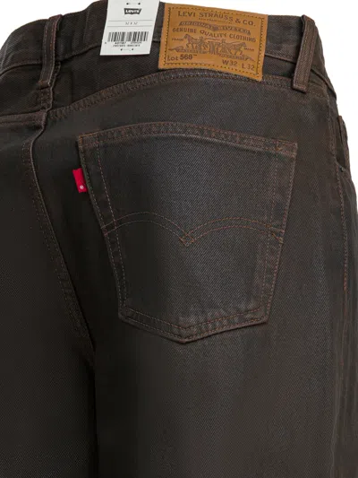 Levi's 568 Straight Jeans Brown In Brown