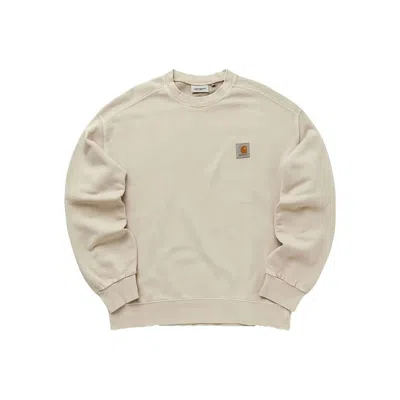 Carhartt Wip Sand Cotton Oversize Vista Sweat In Neutral