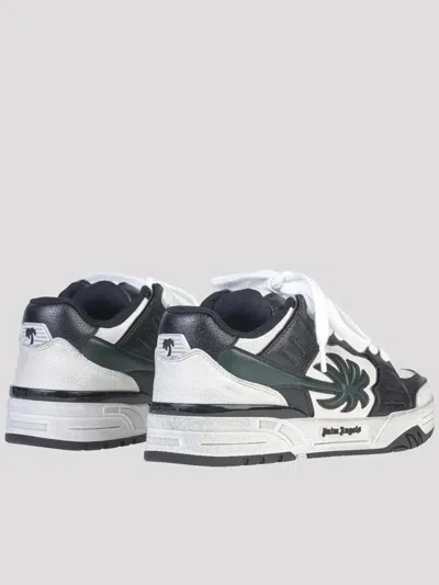 Palm Angels Venice Worn Out Sneakers Shoes In White