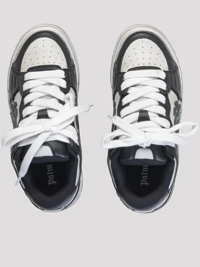 Palm Angels Venice Worn Out Sneakers Shoes In White