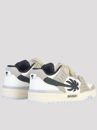 Palm Angels Venice Suede Sneakers Shoes In Neutral