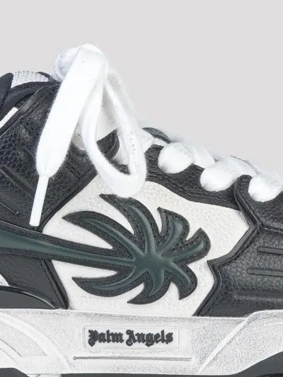 Palm Angels Venice Worn Out Sneakers Shoes In White