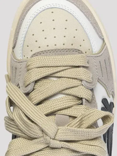 Palm Angels Venice Suede Sneakers Shoes In Neutral