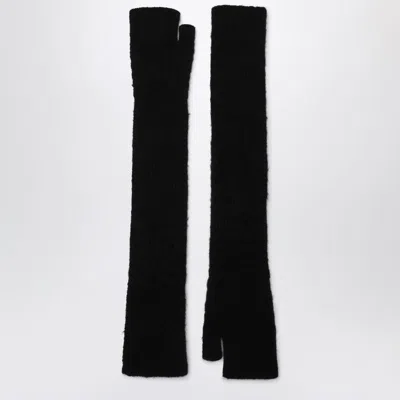 Roberto Collina Long Gloves In And Blend In Black