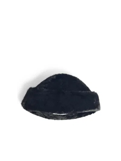 Stand Studio Lovali Faux-fur Cap In Blue