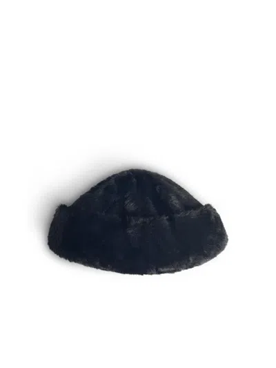Stand Studio Lovali Faux-fur Cap In Blue