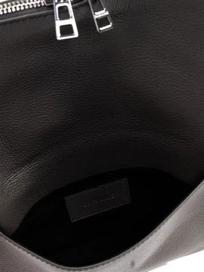 Zadig & Voltaire Zadig&voltaire Rock Grained Leather Bags In Gray