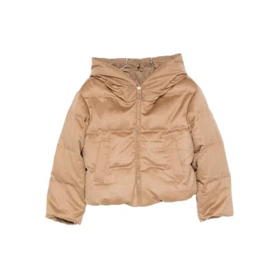 Max Mara The Cube Outerwears In Brown