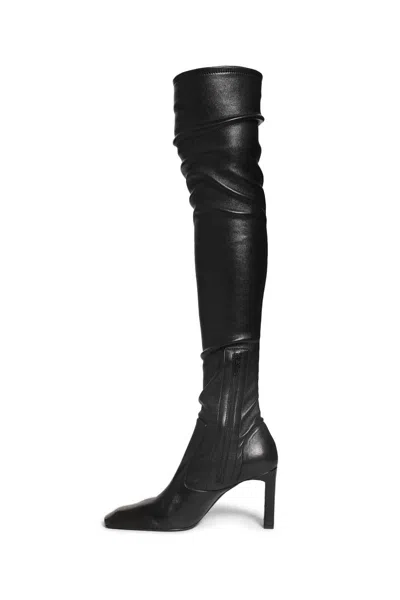 Totême Nappa Over-the-knee Boots In Black