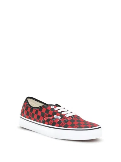 Valentino X Vans Men's Tess St Vlogo Check Canvas Low-top Sneakers In Multi