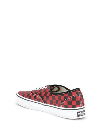 Valentino X Vans Men's Tess St Vlogo Check Canvas Low-top Sneakers In Multi