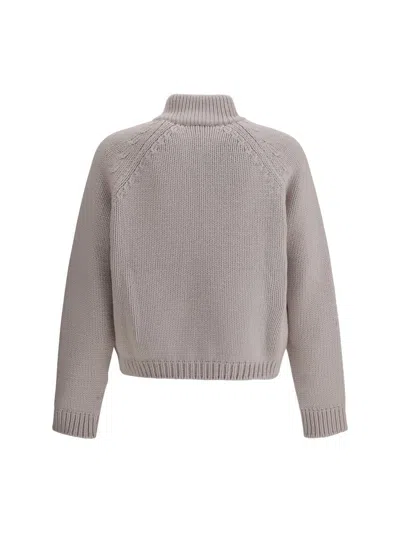 Our Legacy Raglan-sleeve Zip-up Cardigan In Gray