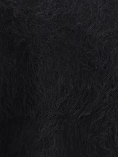 Séfr Haru Sweater Black Alpaca In Black