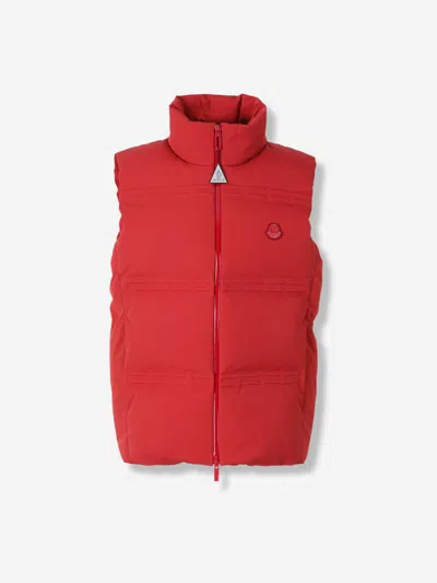 Moncler Genius Asap Rocky Padded Vest Sparky In Red