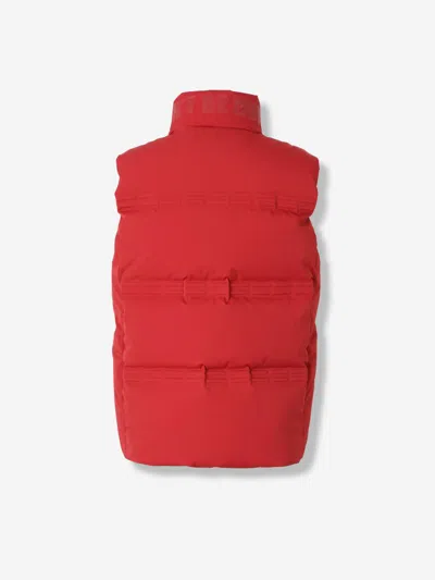 Moncler Genius Asap Rocky Padded Vest Sparky In Red