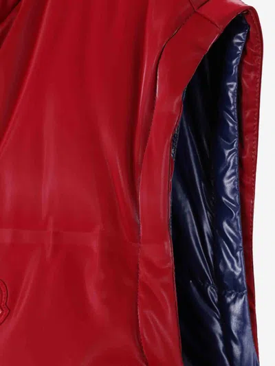 Moncler Genius Asap Rocky Short Puffer Throttle In Red