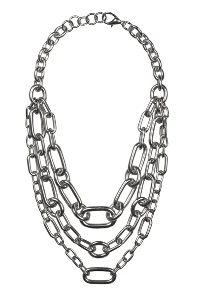 Aleva-bijoux Aleva' Bijoux - Necklace - 461310 - Silver In Metallic