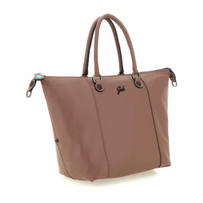 Gabs Convertible Leather G3 Plus Shopping Bag In Brown
