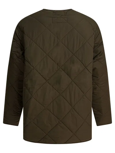 Barbour X Kaptain Sunshine Quilted Jacket Jackets Brown In Green