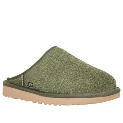 Ugg Classic Slip-on Shaggy 'deep Shade' In Green