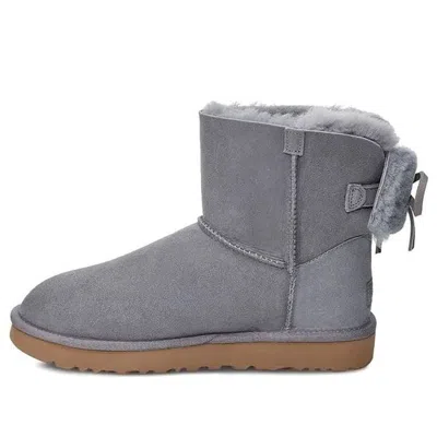 Ugg (wmns)  Classic Double Bow Mini 'geyser' In Gray