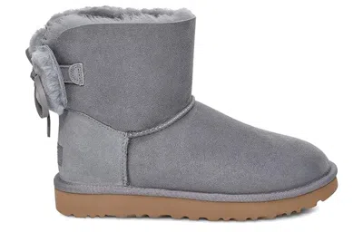 Ugg (wmns)  Classic Double Bow Mini 'geyser' In Gray
