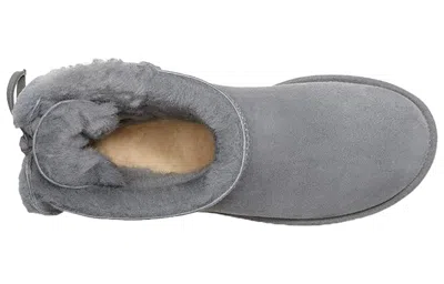 Ugg (wmns)  Classic Double Bow Mini 'geyser' In Gray