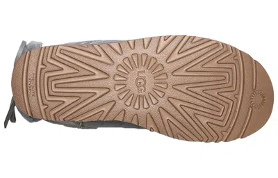 Ugg (wmns)  Classic Double Bow Mini 'geyser' In Gray