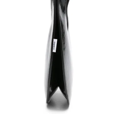 Coperni Crescent-shaped Black Nylon Shoulder Bag