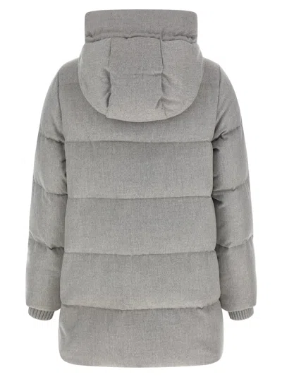 Moorer Carinzia Down Jacket In Gray