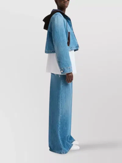 Marni Jeans With Appliqué In Blue