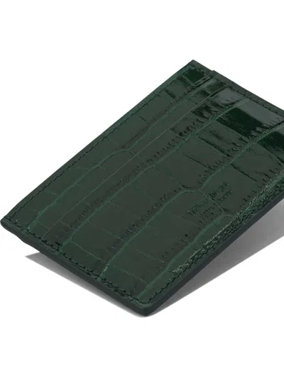 Tom Ford Card Holder In Green