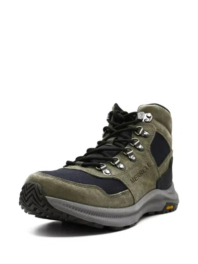 Merrell Sneakers Aus Wildleder In Green