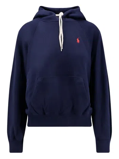 Polo Ralph Lauren Hoodie In Blue