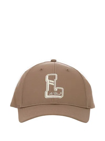Les Deux Logo Baseball Cap In Green