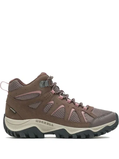 Merrell Wasserdichte Mid Sneakers In Brown