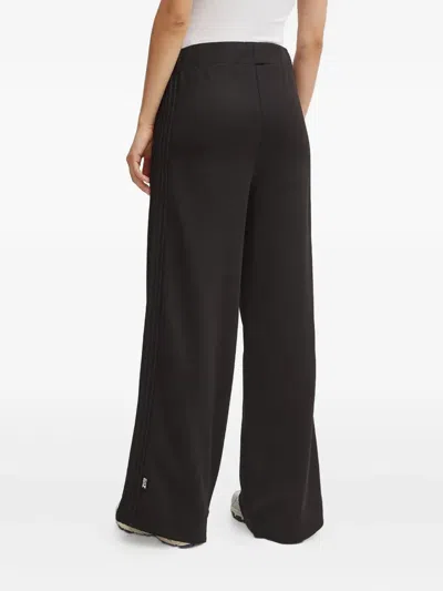 Ea7 Drawstring Track Pants In Black