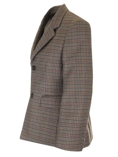 Balenciaga Hourglass Jackets Brown In Brown