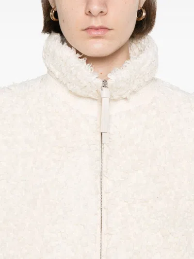 Jil Sander Plus Jackets Light And Natural In White