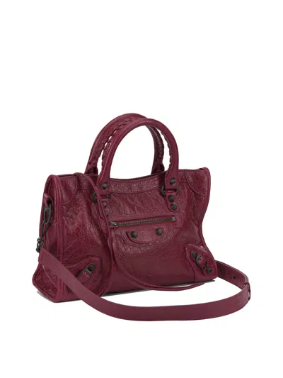 Balenciaga Le City Bag Handbags Fuchsia In Red